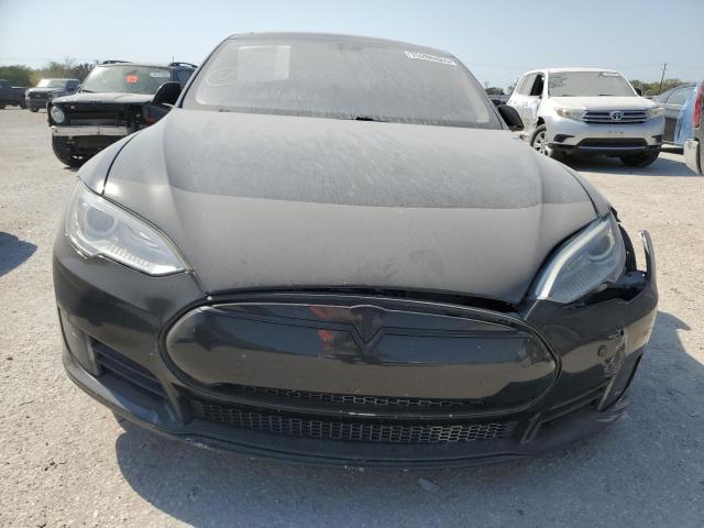 5YJSA1H10EFP33635 - 2014 TESLA MODEL S BLACK photo 5