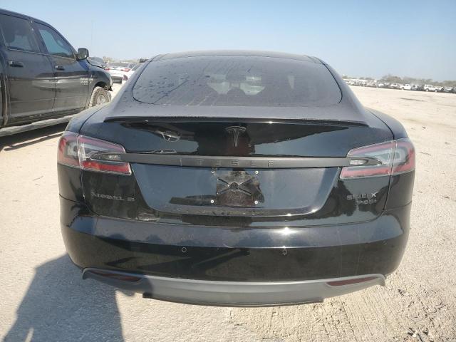 5YJSA1H10EFP33635 - 2014 TESLA MODEL S BLACK photo 6