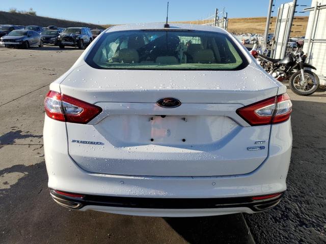 3FA6P0T91GR122804 - 2016 FORD FUSION SE WHITE photo 6