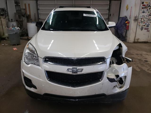 1GNALDEKXDZ115260 - 2013 CHEVROLET EQUINOX LT WHITE photo 5