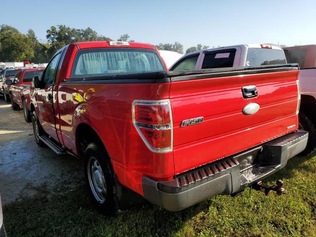 1FTMF1CM1BKE15047 - 2011 FORD F150 RED photo 2