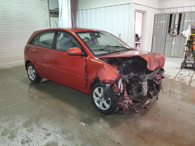 KNADH5A34B6799844 - 2011 KIA RIO BASE ORANGE photo 1