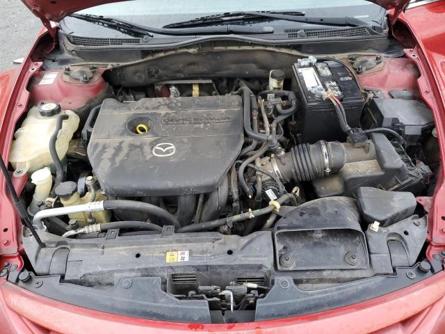 1YVHP81A395M41457 - 2009 MAZDA 6 I RED photo 11