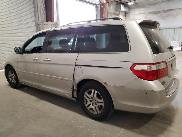 5FNRL38795B102262 - 2005 HONDA ODYSSEY EXL GRAY photo 2