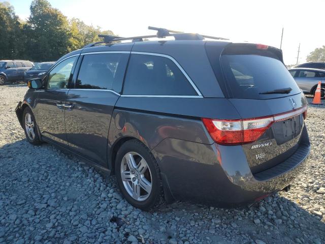 5FNRL5H93CB071620 - 2012 HONDA ODYSSEY TOURING GRAY photo 2