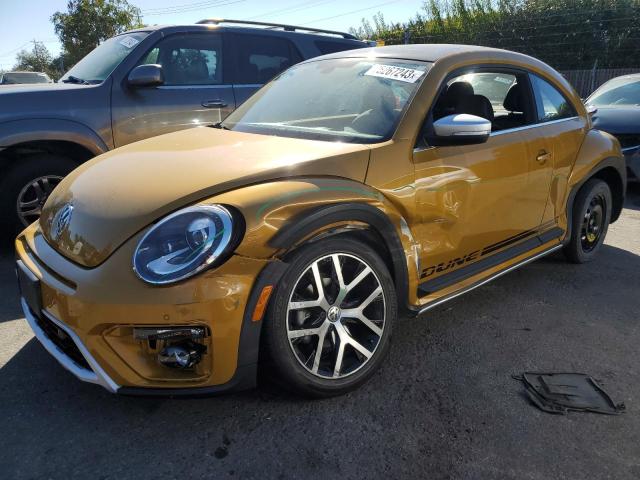 3VWS17AT1HM629649 - 2017 VOLKSWAGEN BEETLE DUNE GOLD photo 1