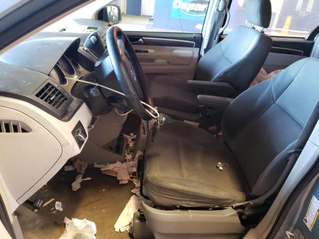 2V8HW44129R550111 - 2009 VOLKSWAGEN ROUTAN S BLUE photo 7