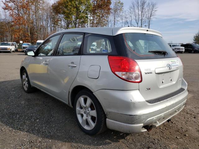 2T1KR32E43C058180 - 2003 TOYOTA COROLLA MA XR SILVER photo 2