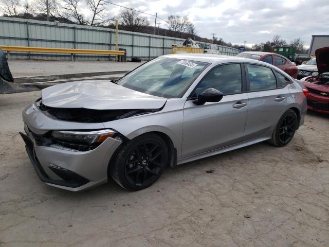 2HGFE2F55NH533217 - 2022 HONDA CIVIC SPORT 银色 照片 1