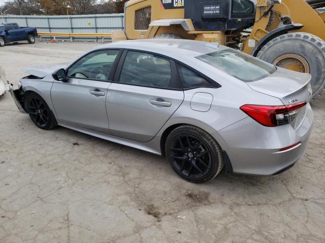 2HGFE2F55NH533217 - 2022 HONDA CIVIC SPORT 银色 照片 2