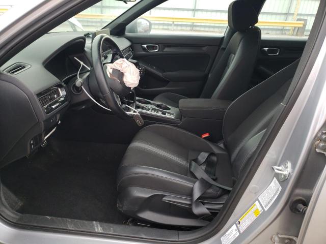 2HGFE2F55NH533217 - 2022 HONDA CIVIC SPORT 银色 照片 7