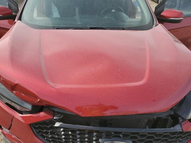 2FMPK4J94LBB49281 - 2020 FORD EDGE SEL RED photo 11