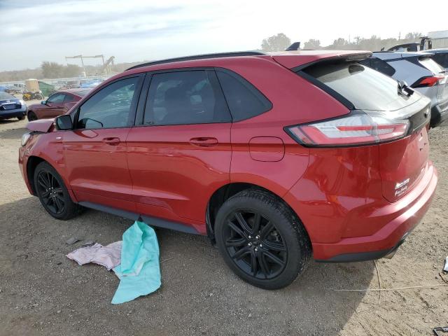 2FMPK4J94LBB49281 - 2020 FORD EDGE SEL RED photo 2