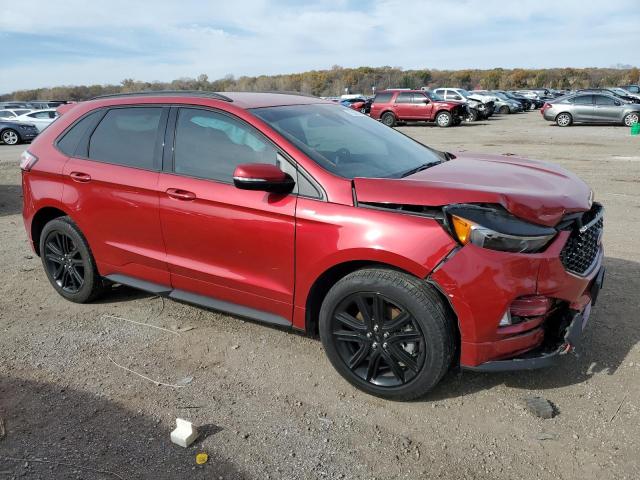 2FMPK4J94LBB49281 - 2020 FORD EDGE SEL RED photo 4