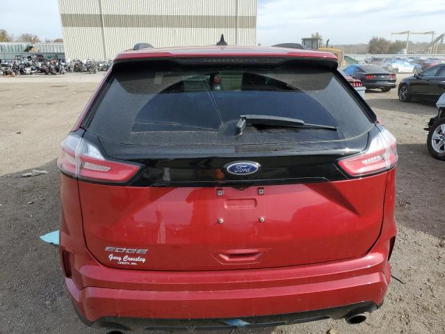 2FMPK4J94LBB49281 - 2020 FORD EDGE SEL RED photo 6