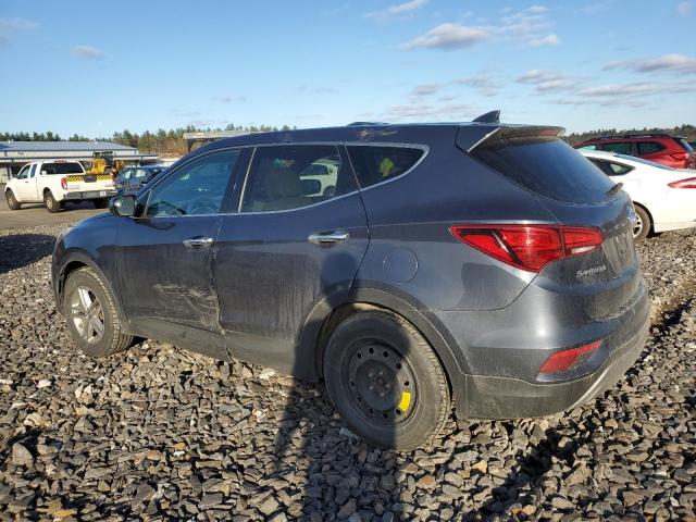 5XYZTDLB0HG442172 - 2017 HYUNDAI SANTA FE S GRAY photo 2