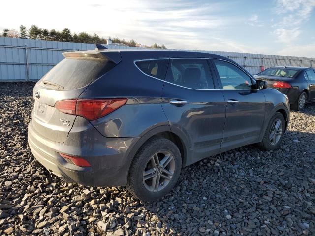 5XYZTDLB0HG442172 - 2017 HYUNDAI SANTA FE S GRAY photo 3