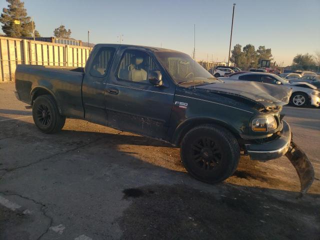 1FTRX17L71NB12081 - 2001 FORD F150 GREEN photo 4