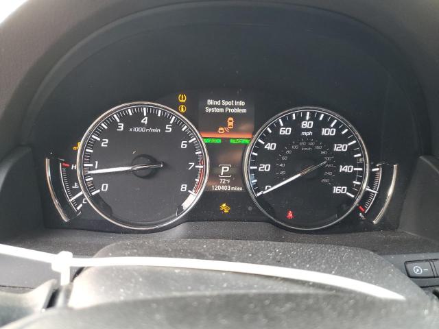 JH4KC1F92GC001122 - 2016 ACURA RLX ADVANCE შავი ფოტო 9