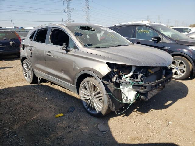 5LMTJ3DH8GUJ30521 - 2016 LINCOLN MKC RESERVE ნაცრისფერი ფოტო 4