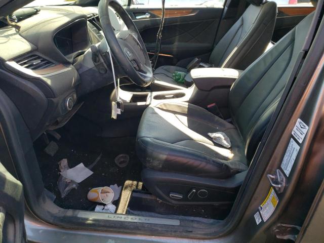 5LMTJ3DH8GUJ30521 - 2016 LINCOLN MKC RESERVE ნაცრისფერი ფოტო 7