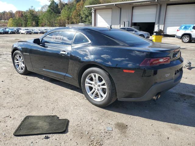 2G1FB1E32E9142076 - 2014 CHEVROLET CAMARO LT BLACK photo 2