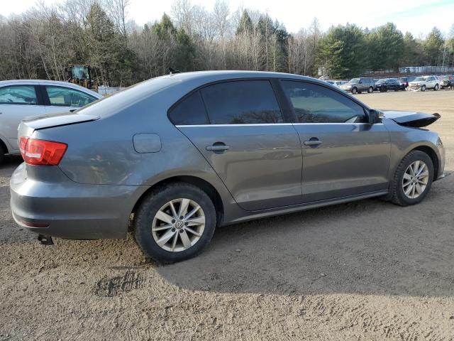 3VWDA7AJ8FM253195 - 2015 VOLKSWAGEN JETTA TDI GRAY photo 3