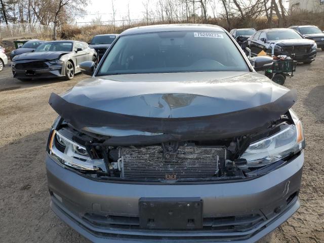 3VWDA7AJ8FM253195 - 2015 VOLKSWAGEN JETTA TDI GRAY photo 5