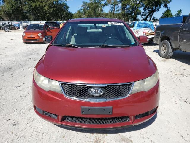 KNAFU4A25A5141220 - 2010 KIA FORTE EX MAROON photo 5