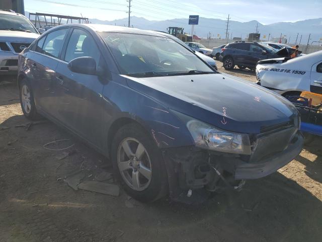 1G1PK5SB3D7274352 - 2013 CHEVROLET CRUZE LT BLUE photo 4