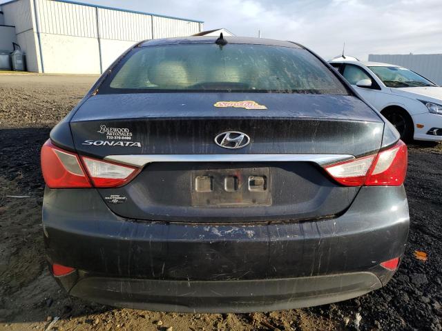 5NPEB4AC6EH919401 - 2014 HYUNDAI SONATA GLS BLUE photo 6