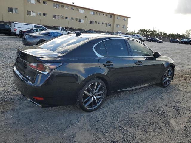 JTHBZ1BL4JA015252 - 2018 LEXUS GS 350 BASE BLACK photo 3