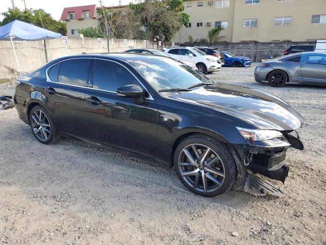 JTHBZ1BL4JA015252 - 2018 LEXUS GS 350 BASE BLACK photo 4