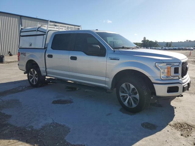 1FTEW1E54KFD26088 - 2019 FORD F150 SUPERCREW SILVER photo 4