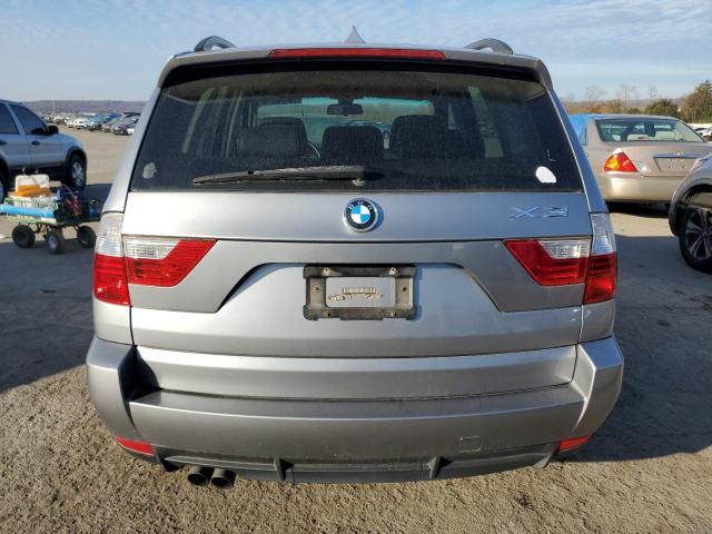 WBXPC93498WJ19606 - 2008 BMW X3 3.0SI SILVER photo 6