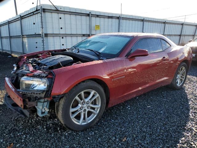 2G1FB1E3XF9209900 - 2015 CHEVROLET CAMARO LS RED photo 1