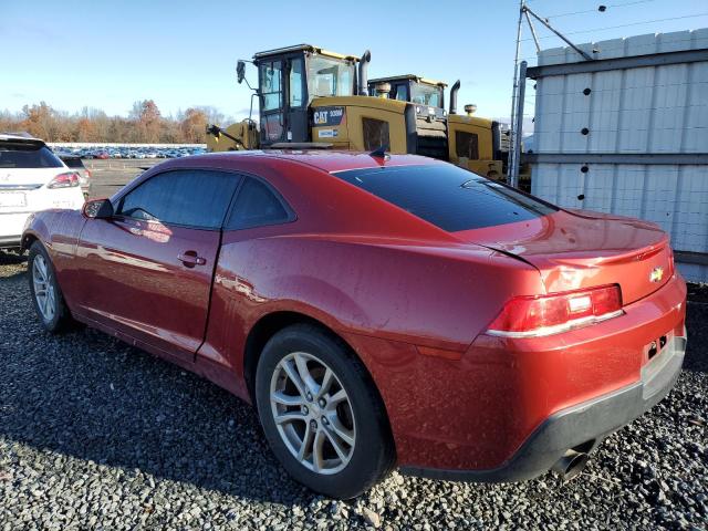 2G1FB1E3XF9209900 - 2015 CHEVROLET CAMARO LS RED photo 2