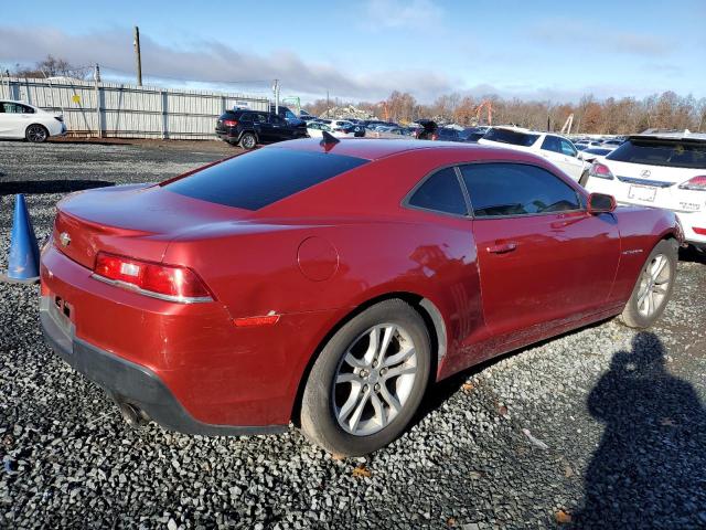 2G1FB1E3XF9209900 - 2015 CHEVROLET CAMARO LS RED photo 3