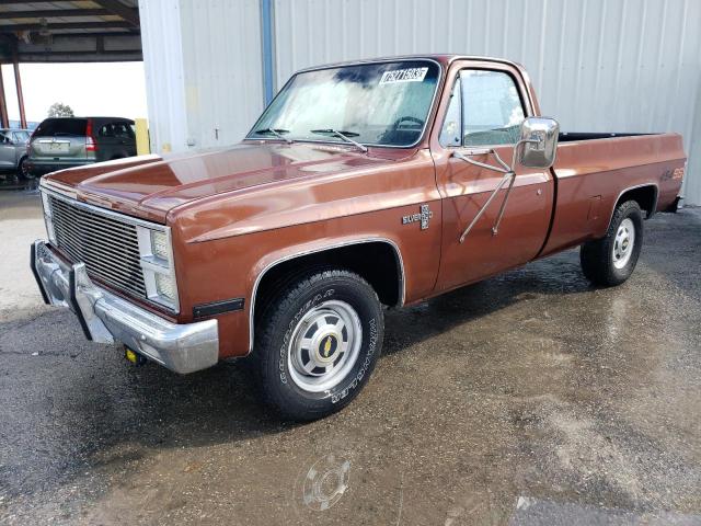 1GCGC24W5CJ149423 - 1982 CHEVROLET C20 BROWN photo 1