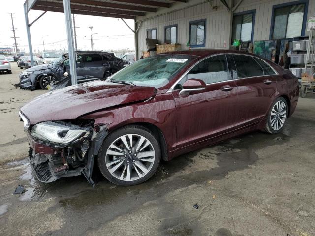 3LN6L5MU2HR644540 - 2017 LINCOLN MKZ HYBRID RESERVE BURGUNDY photo 1