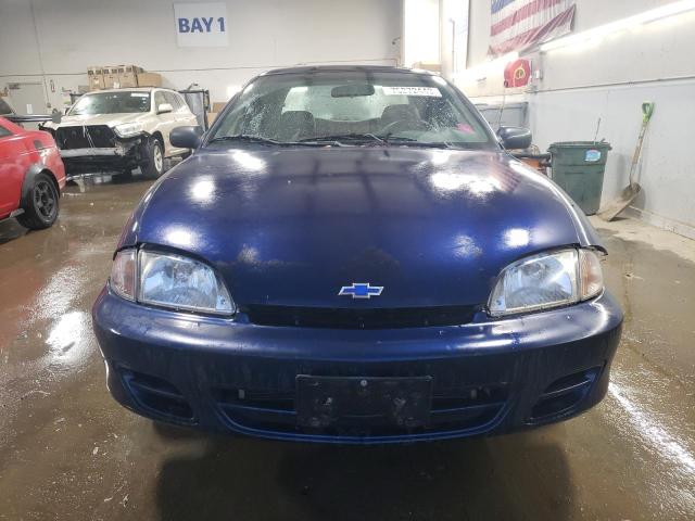 1G1JC524927403289 - 2002 CHEVROLET CAVALIER BASE BLUE photo 5