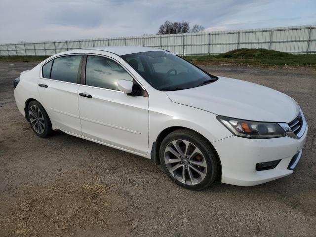 1HGCR2F51EA048790 - 2014 HONDA ACCORD SPORT WHITE photo 4