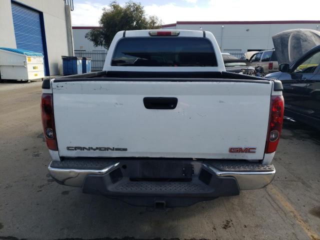 1GTDT33E788226387 - 2008 GMC CANYON WHITE photo 6