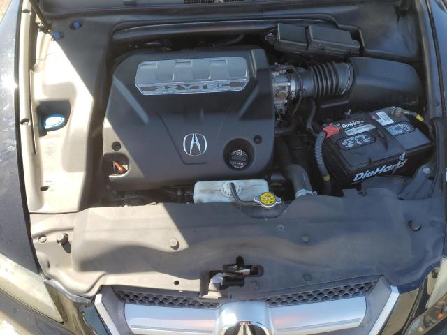 19UUA66218A053646 - 2008 ACURA TL BLACK photo 11