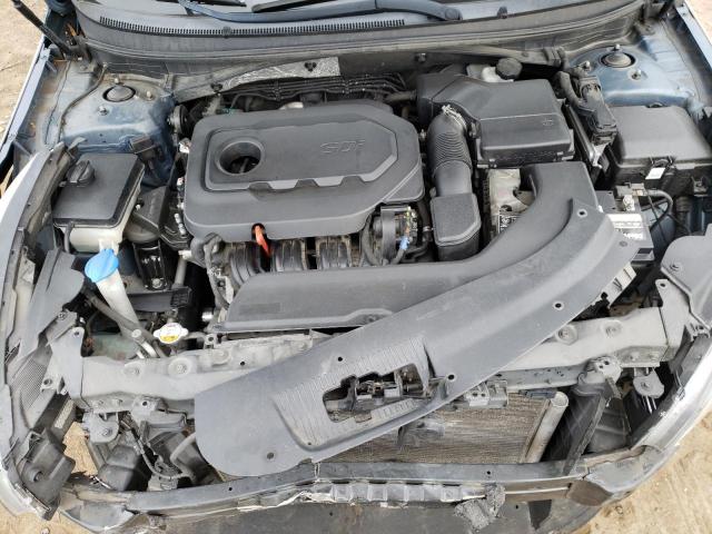 5NPE24AF4HH515799 - 2017 HYUNDAI SONATA SE BLUE photo 11