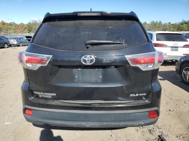 5TDJKRFH6GS227975 - 2016 TOYOTA HIGHLANDER XLE Qara foto 6