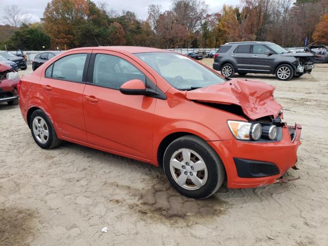 1G1JA5SH9D4133512 - 2013 CHEVROLET SONIC LS ORANGE photo 4