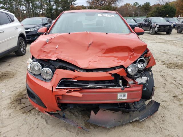 1G1JA5SH9D4133512 - 2013 CHEVROLET SONIC LS ORANGE photo 5