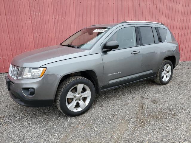 1C4NJDABXCD523551 - 2012 JEEP COMPASS GRAY photo 1