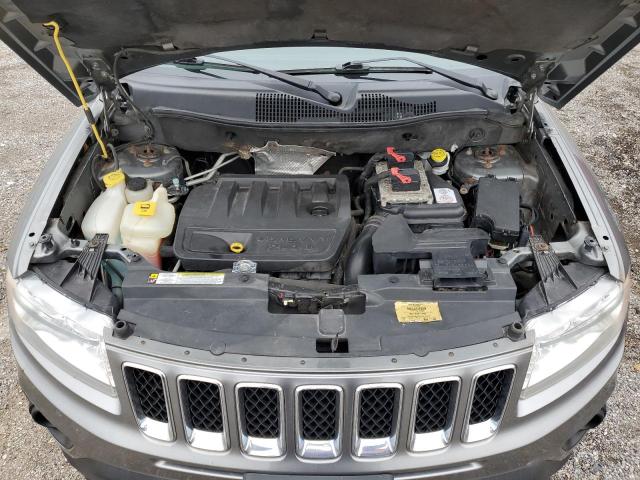 1C4NJDABXCD523551 - 2012 JEEP COMPASS GRAY photo 12